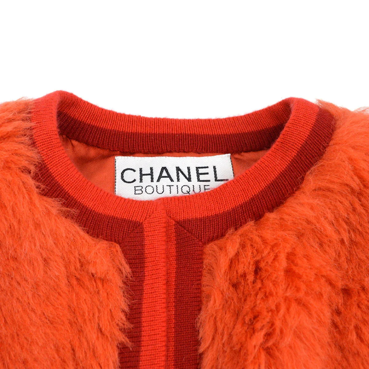 Chanel Fall 1994 CC Fur Vest  #34 - Image 6