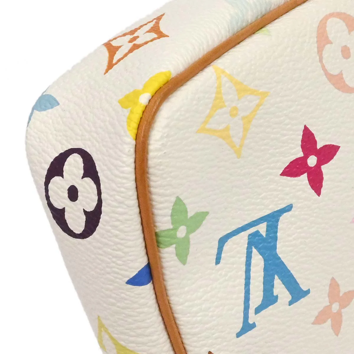 Louis Vuitton White Multicolor Pochette Accessoires M92649 - Image 8
