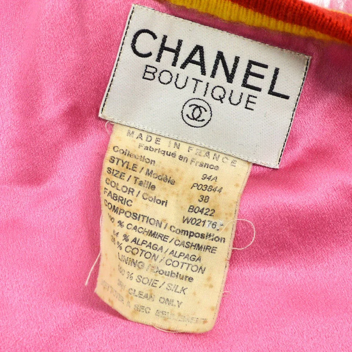 Chanel Fall 1994 CC Fur Vest #38 - Image 11