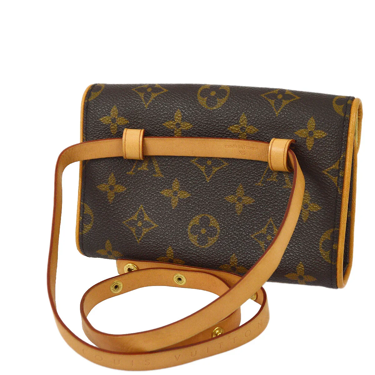 Louis Vuitton Monogram Pochette Florentine Bum Bag #XS M51855 - Image 2