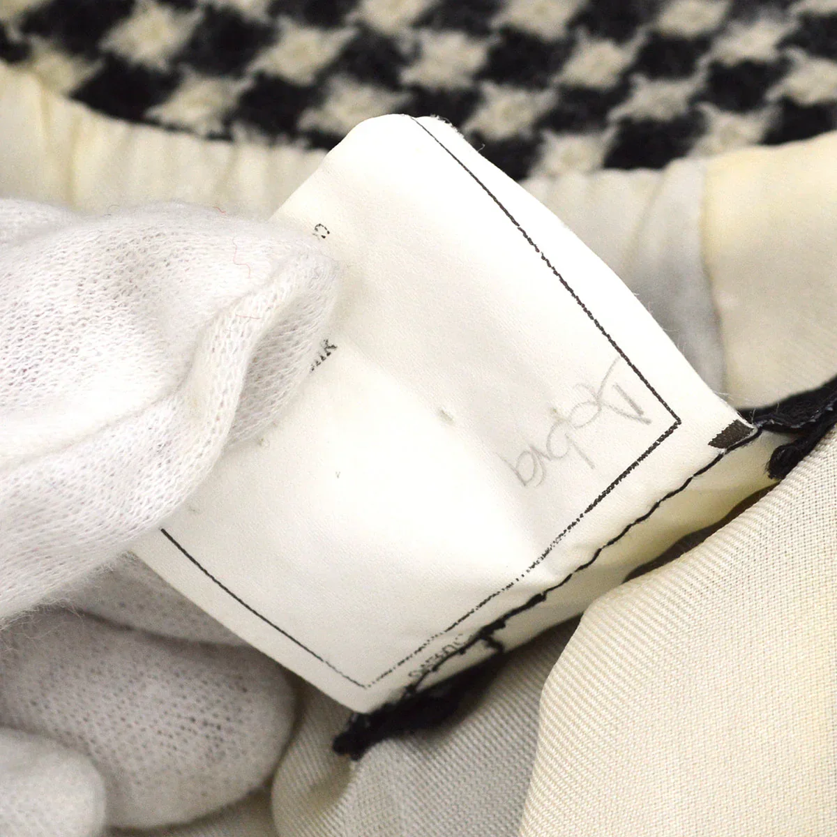 Chanel Coat Black White 96A #36 - Image 10