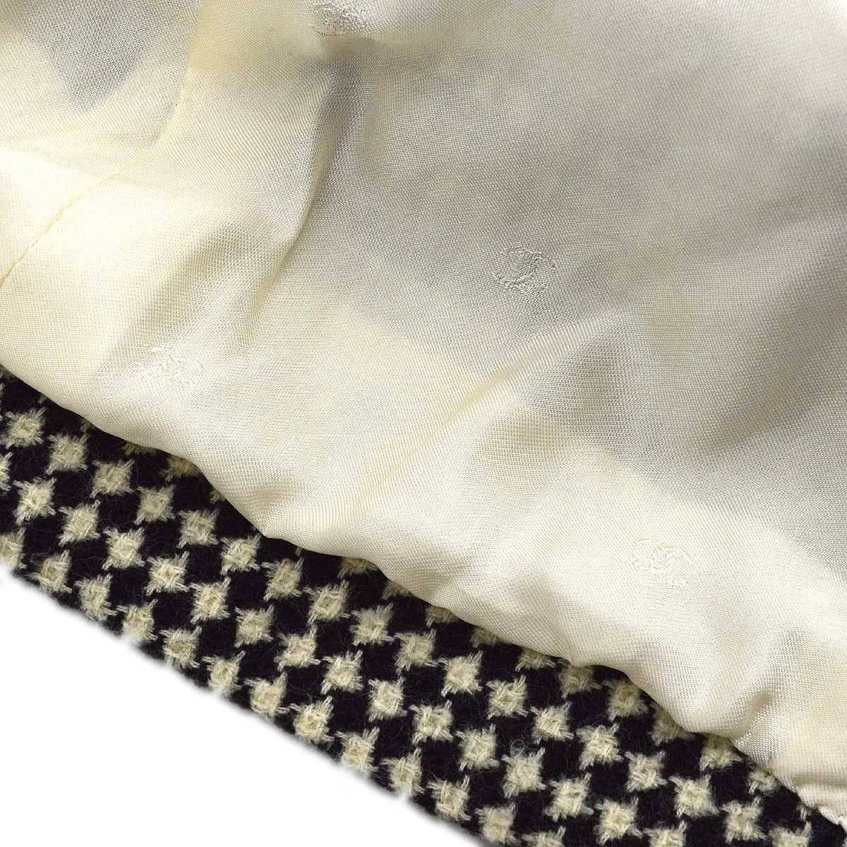 Chanel Coat Black White 96A #36 - Image 6