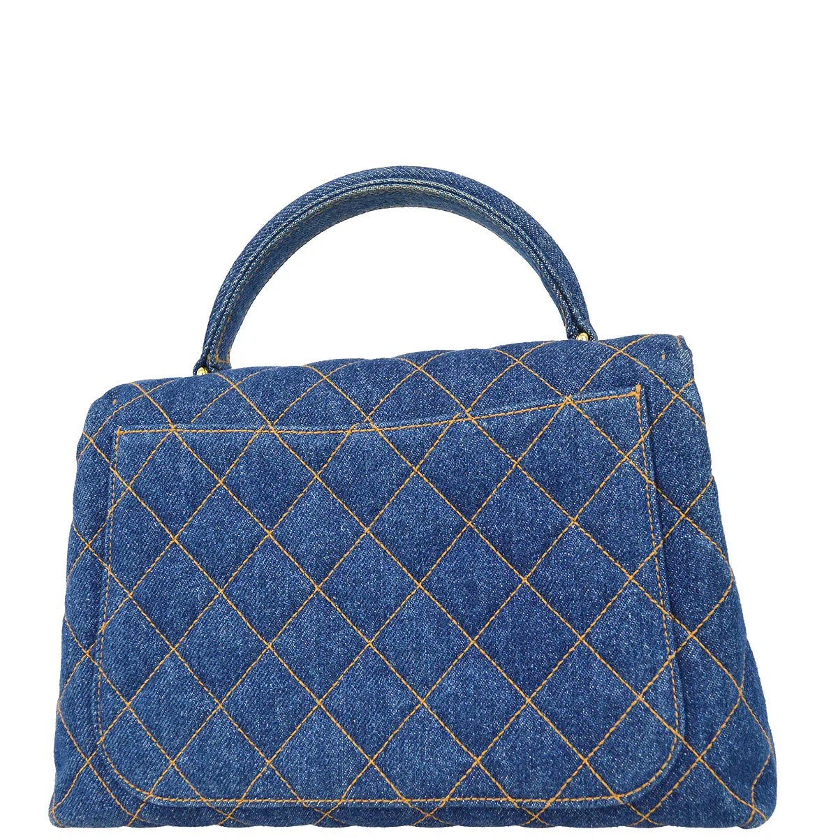 Chanel * 1996-1997 Denim Kelly 25 - Image 2