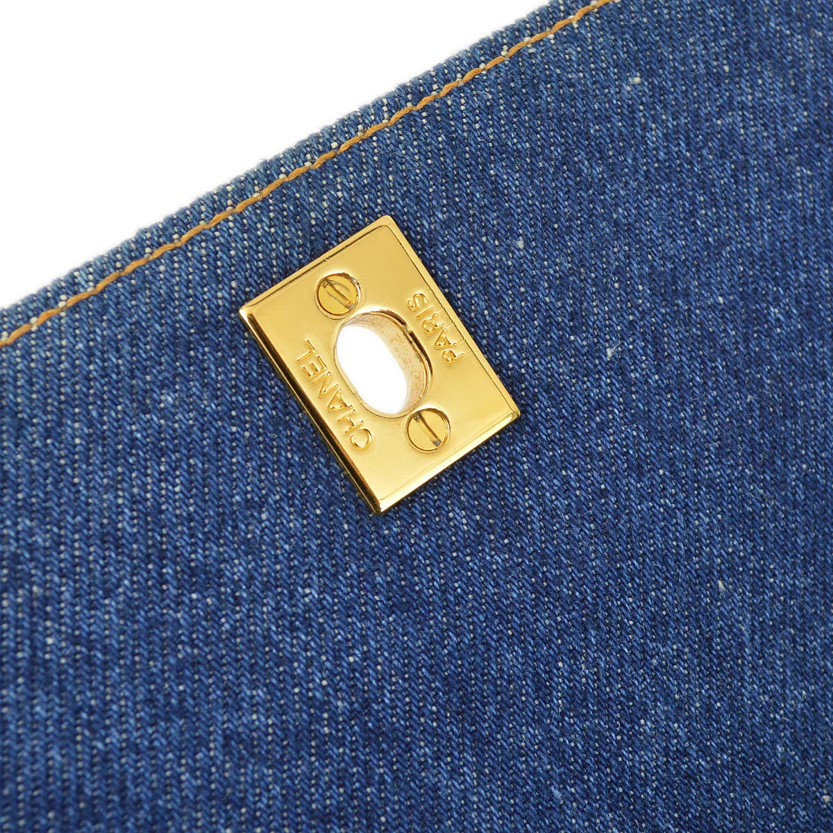 Chanel * 1996-1997 Denim Kelly 25 - Image 9