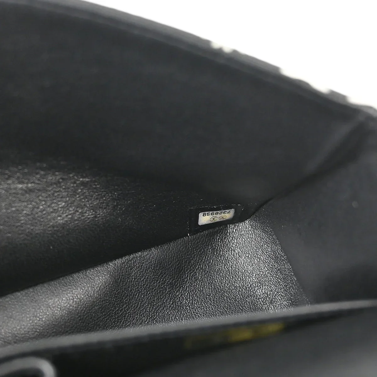 Chanel Black Canvas COCO Medium Classic Double Flap Shoulder Bag - Image 10