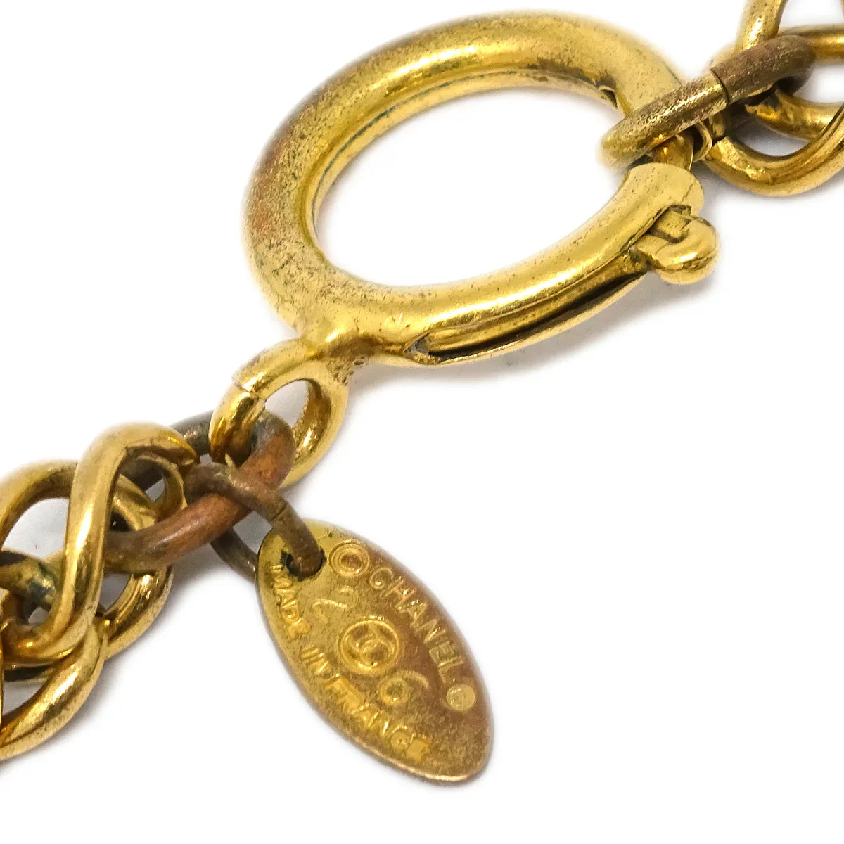 Chanel Chain Necklace Gold 26 - Image 4