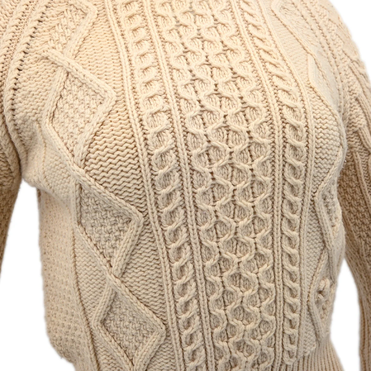 Chanel 1996 Fisherman Sweater White #38 - Image 6