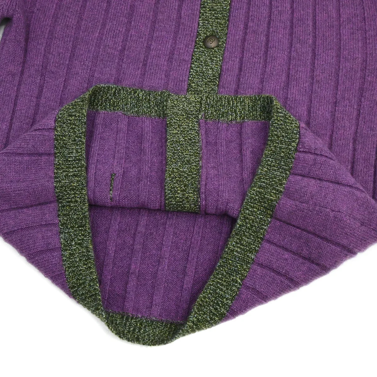 Chanel 1997 Cardigan Purple #38 - Image 10