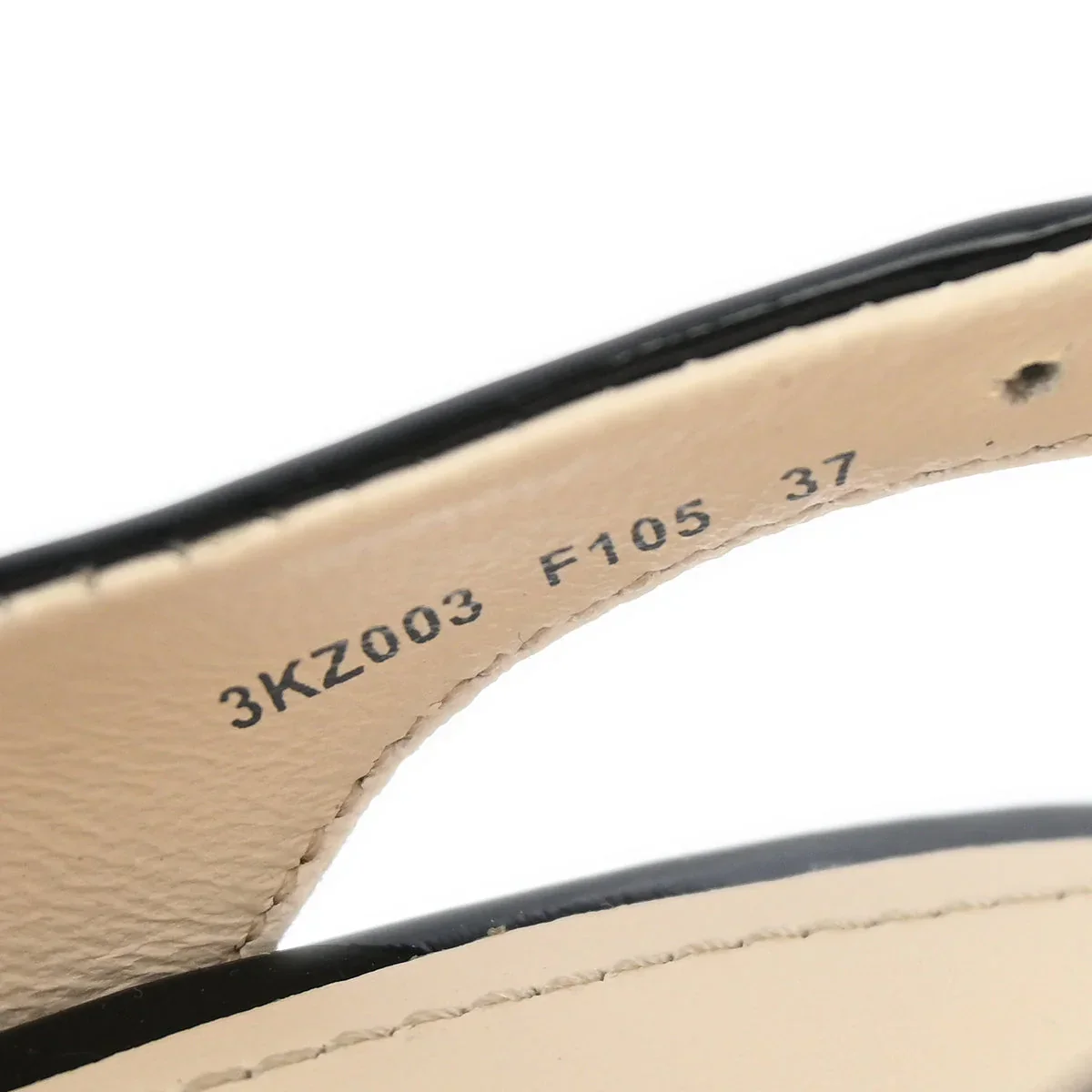 Prada * Ribbon Sandals Wedge Shoes #37 - Image 6