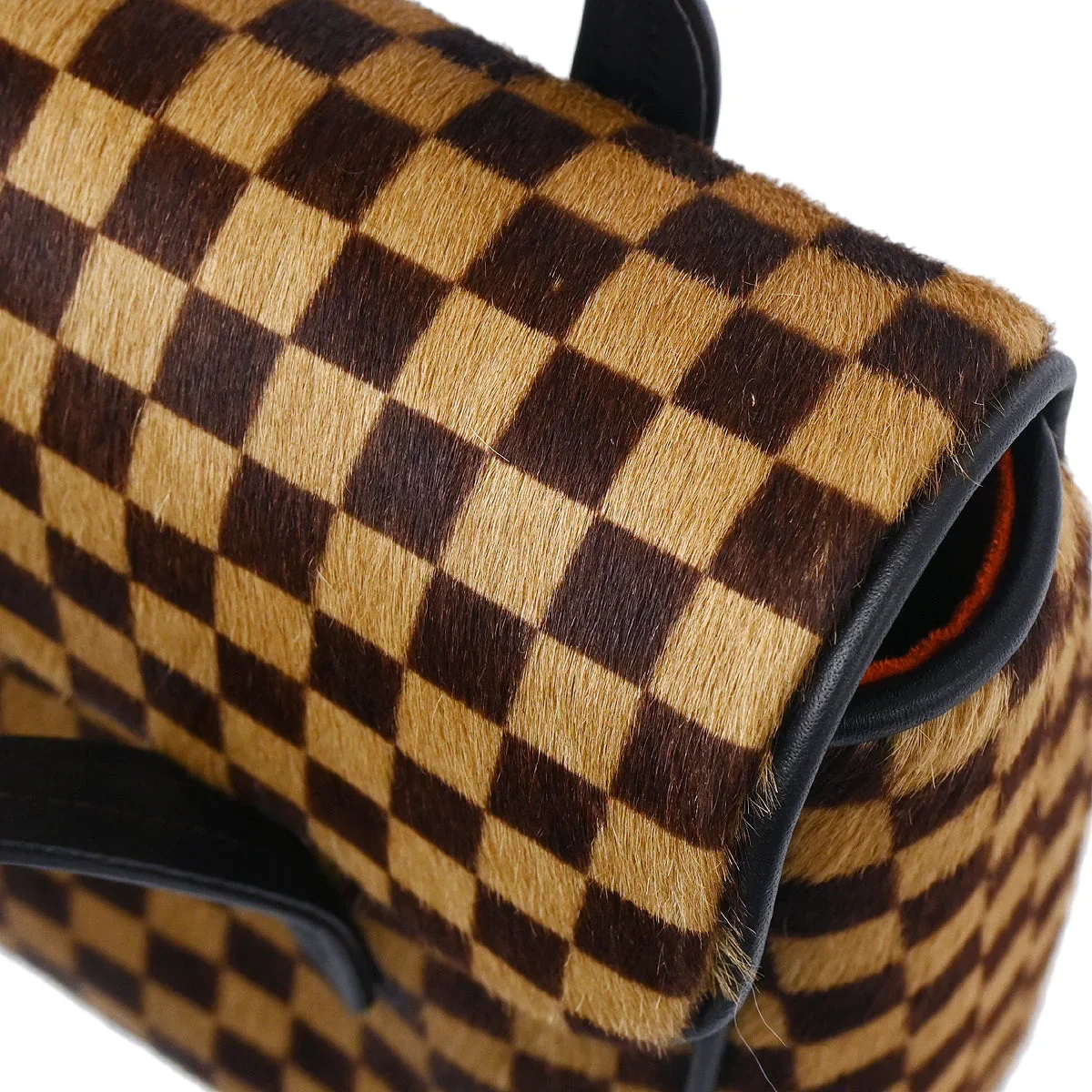 Louis Vuitton 2003 Damier Sauvage Lion Handbag M92131 - Image 4