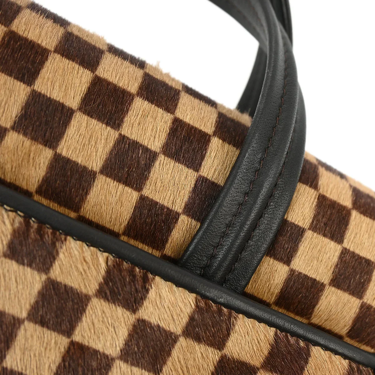Louis Vuitton 2003 Damier Sauvage Lion Handbag M92131 - Image 7