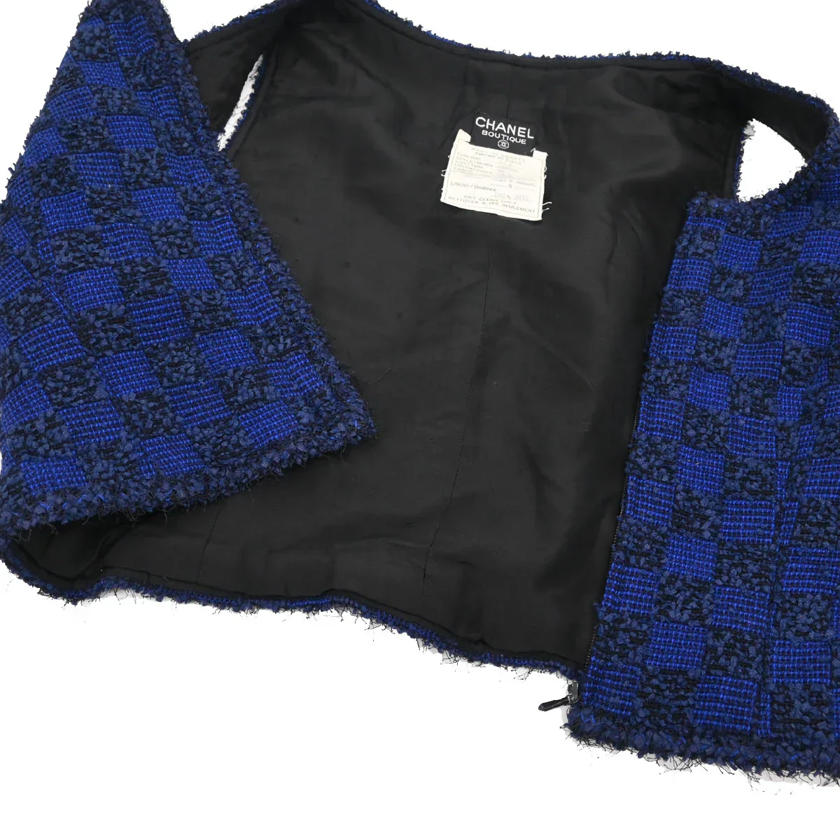 Chanel 1994 Set Jacket Top Blue #40 - Image 10