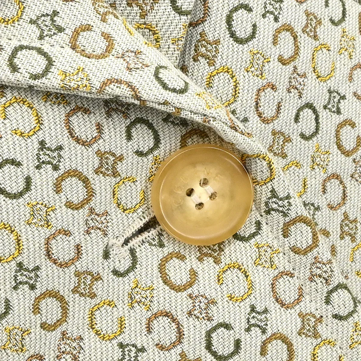 Celine Single Breasted Jacket Beige #40 - Image 8
