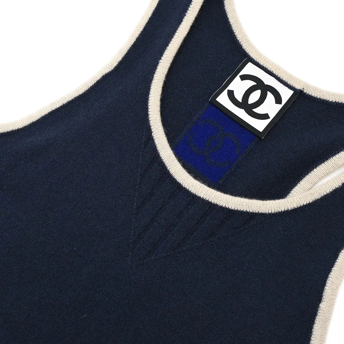 Chanel 2009 Sports Line Dress Navy #34 - Image 5