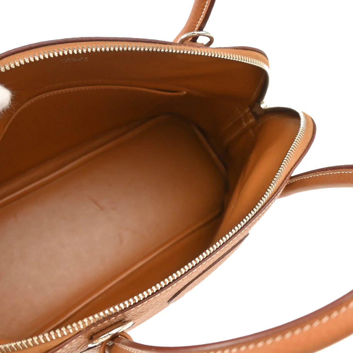 Hermes 2015 Gold Taurillon Clemence Bolide 31 2way Shoulder Handbag - Image 4