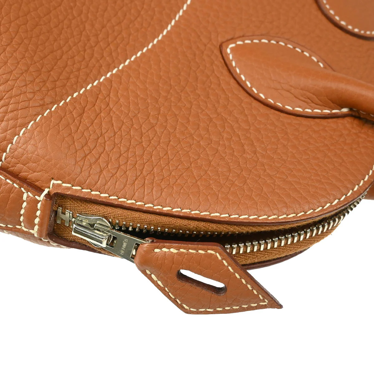 Hermes 2015 Gold Taurillon Clemence Bolide 31 2way Shoulder Handbag - Image 7