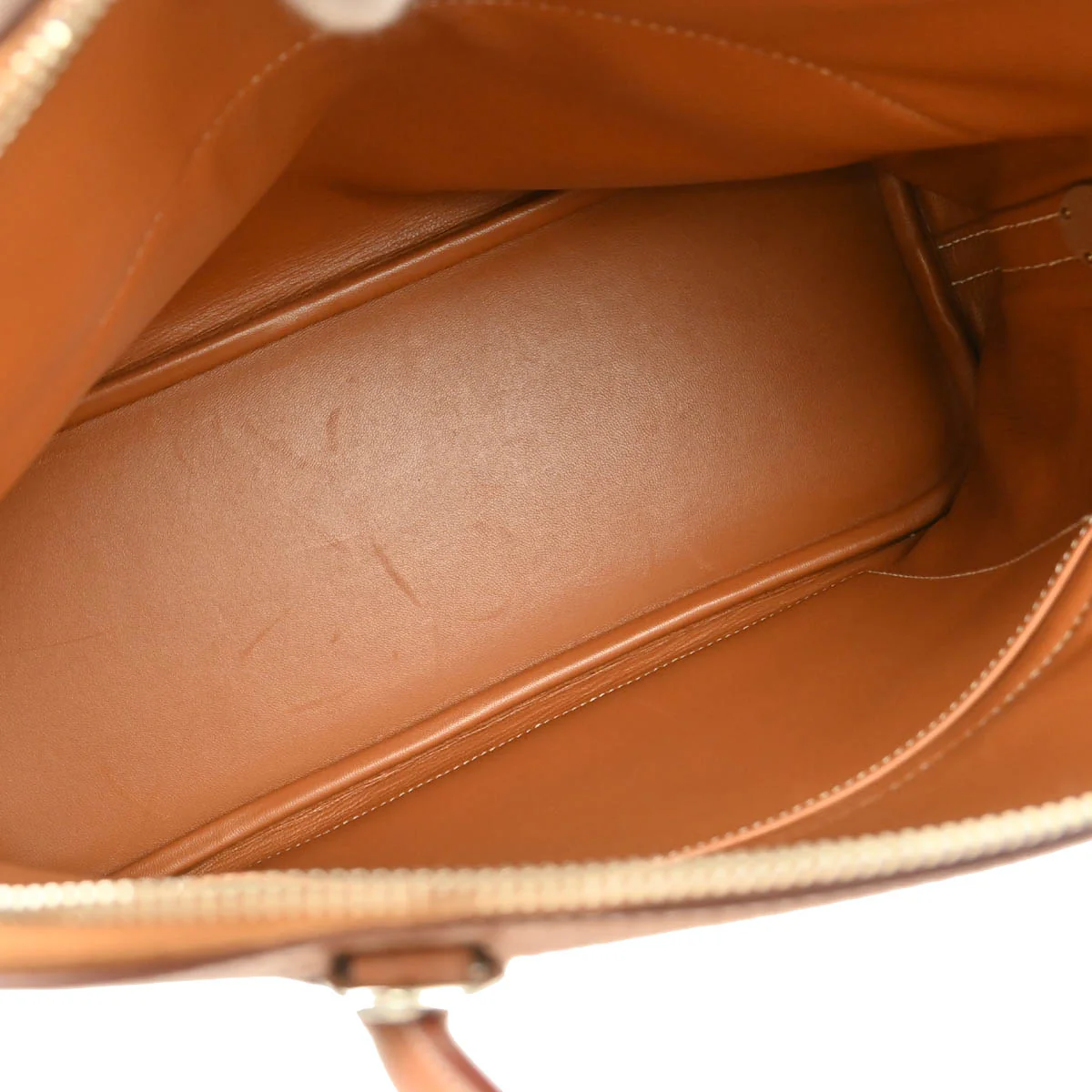Hermes 2015 Gold Taurillon Clemence Bolide 31 2way Shoulder Handbag - Image 8