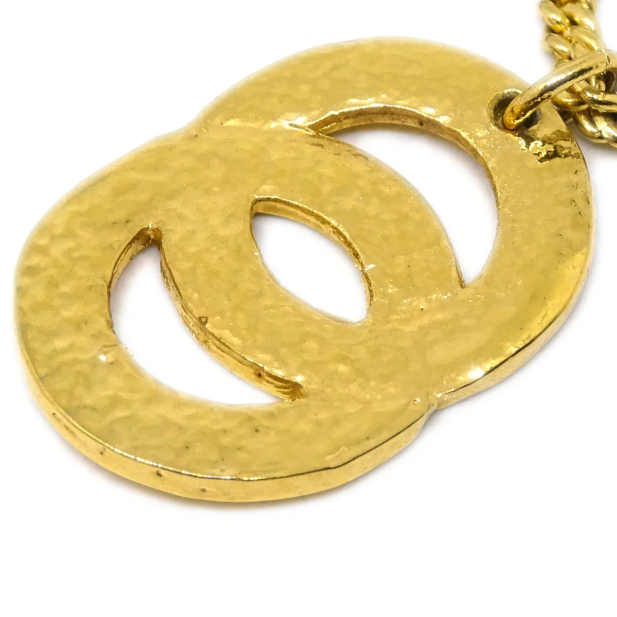 Celine Gold Chain Pendant Necklace - Image 3