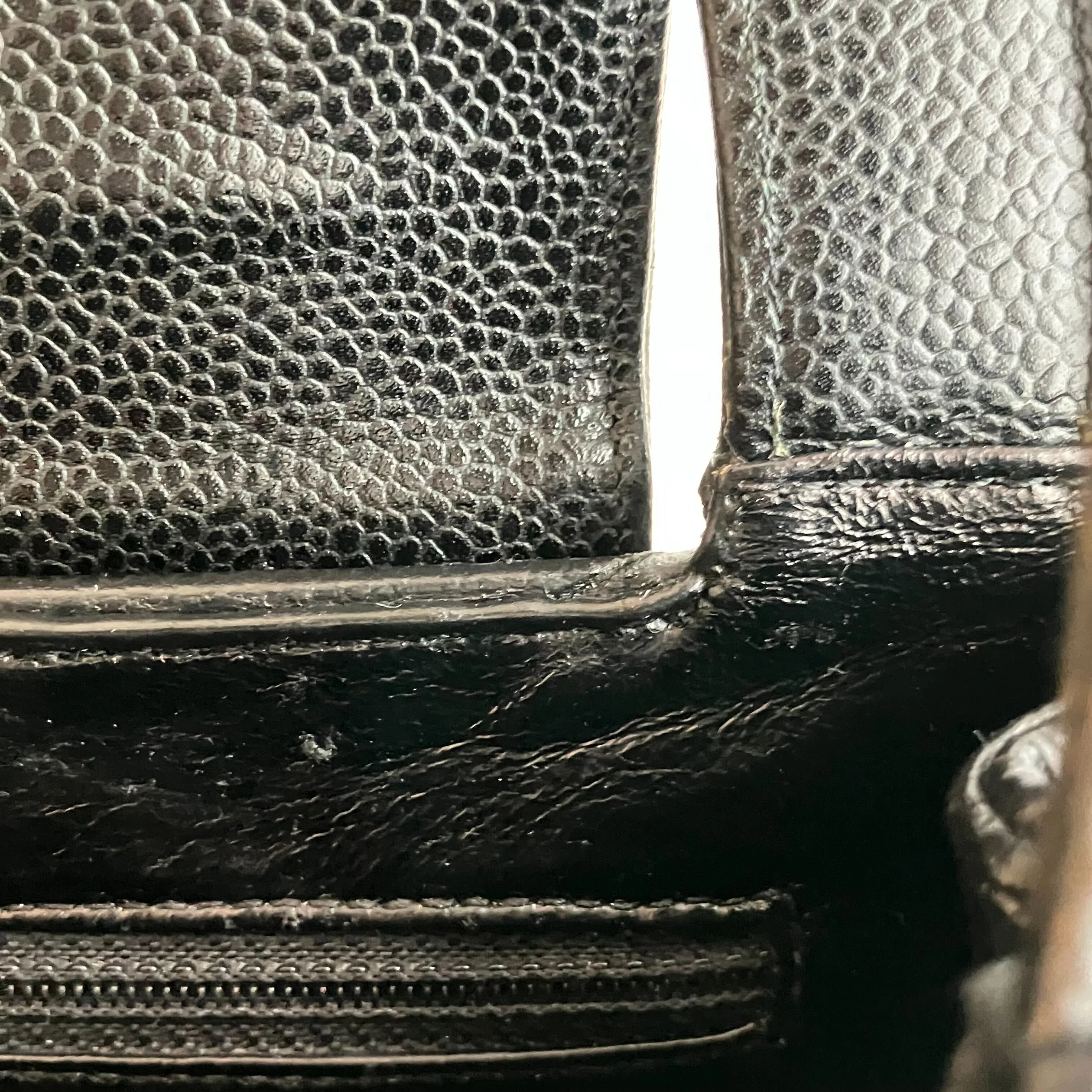Chanel 1997-1999 Black Caviar Handbag - Image 12