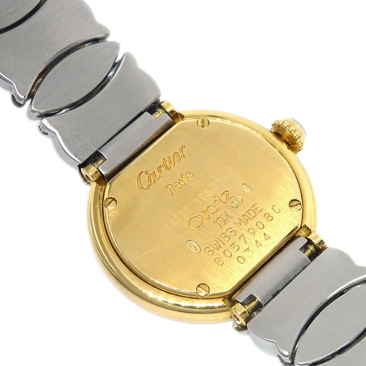 Cartier Must Colisee Belle Epoque Quartz Watch 18KYG - Image 7