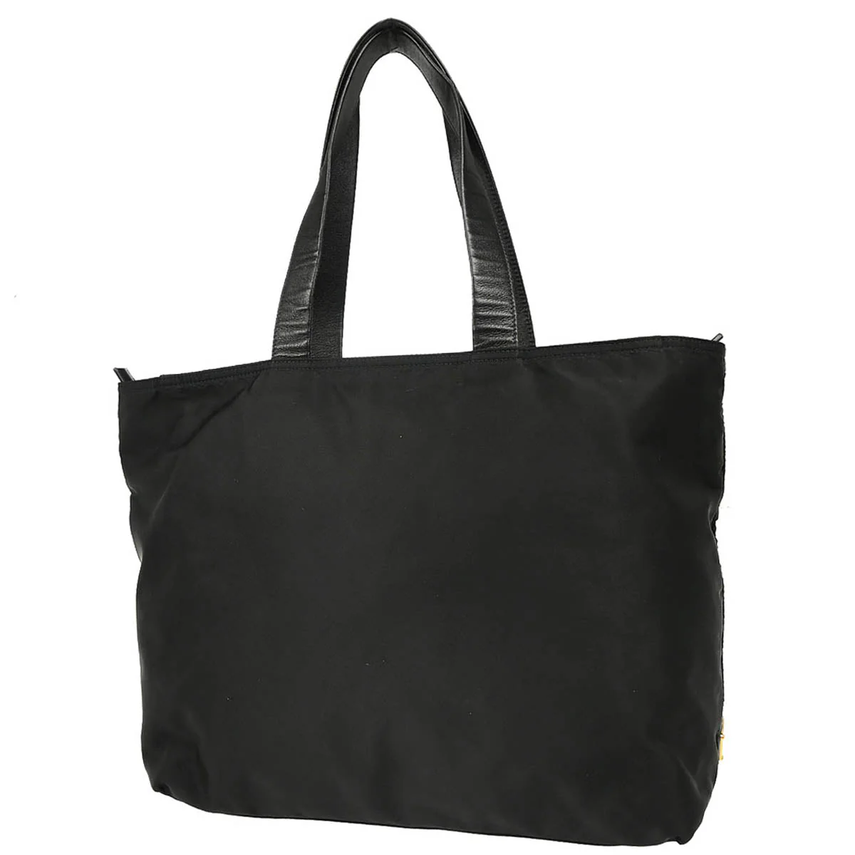 Prada Black Nylon Tote Handbag - Image 2