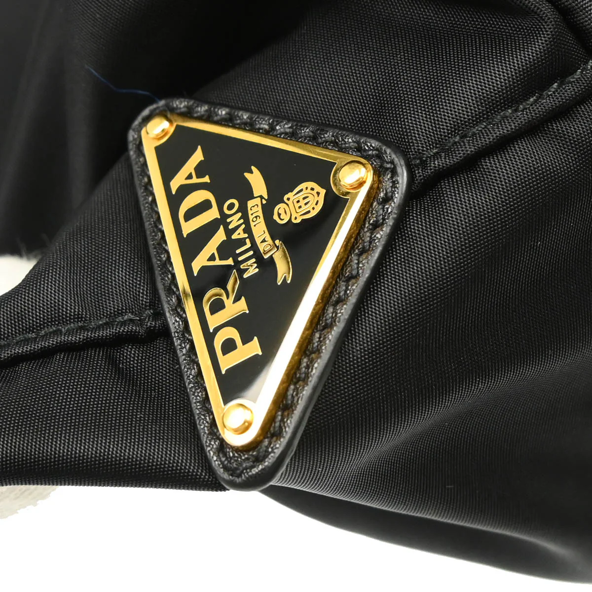 Prada Black Nylon Tote Handbag - Image 5