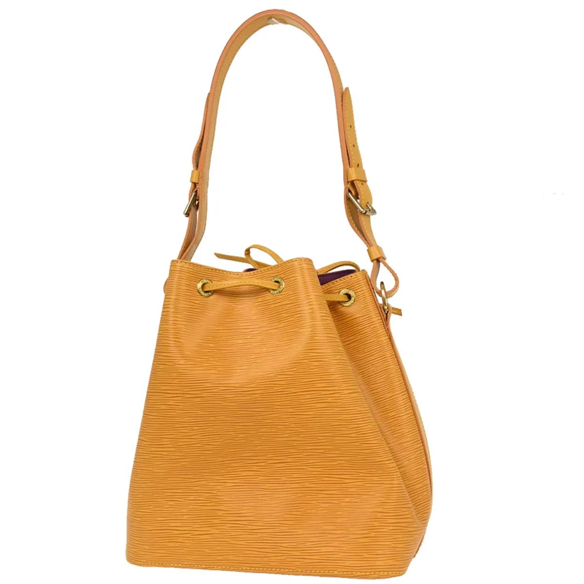 Louis Vuitton Yellow Epi Petite Noe Bucket Shoulder Bag M44109 - Image 2