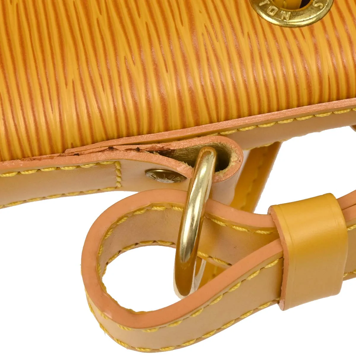 Louis Vuitton Yellow Epi Petite Noe Bucket Shoulder Bag M44109 - Image 6