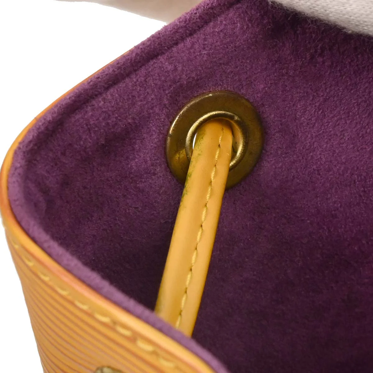 Louis Vuitton Yellow Epi Petite Noe Bucket Shoulder Bag M44109 - Image 9