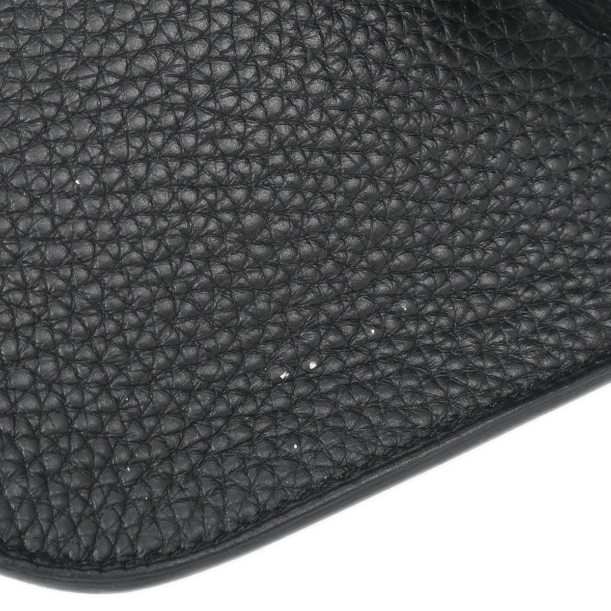 Hermes Black Taurillon Clemence Halzan 31 2way Shoulder Tote Bag - Image 5
