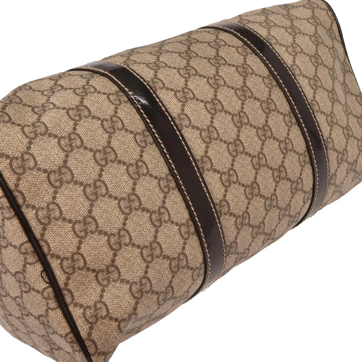 Gucci Beige GG Duffle Handbag - Image 3