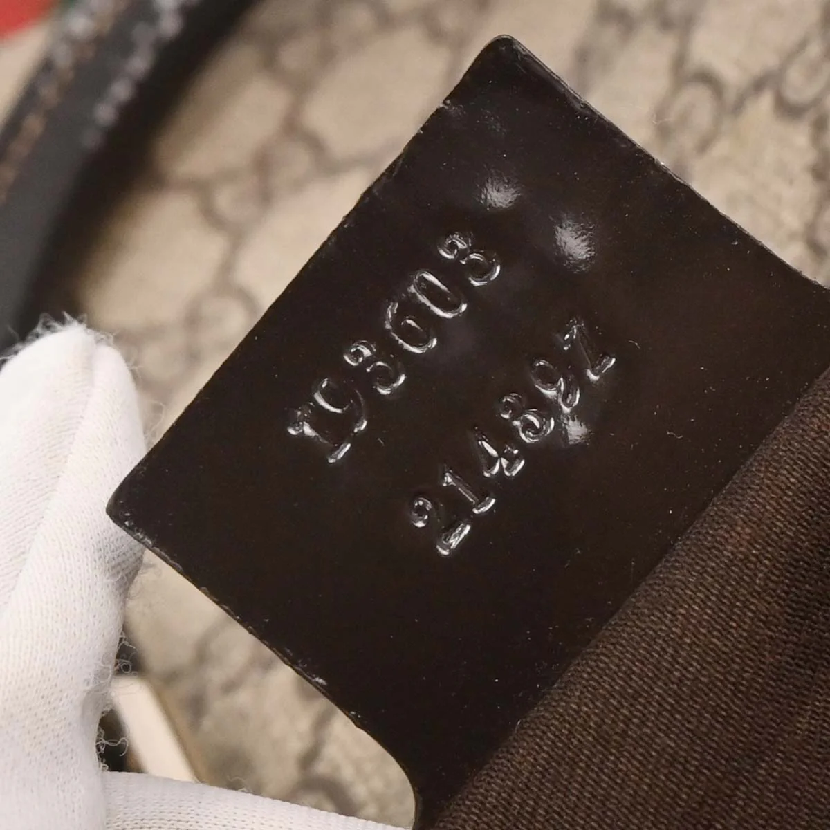 Gucci Beige GG Duffle Handbag - Image 9