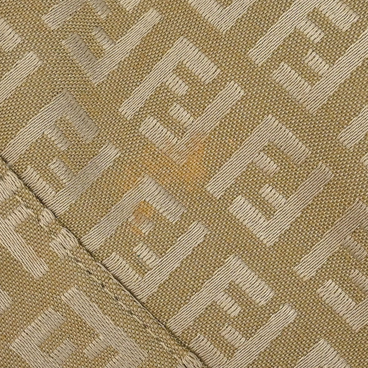 Fendi Gold Zucchino Handbag - Image 8