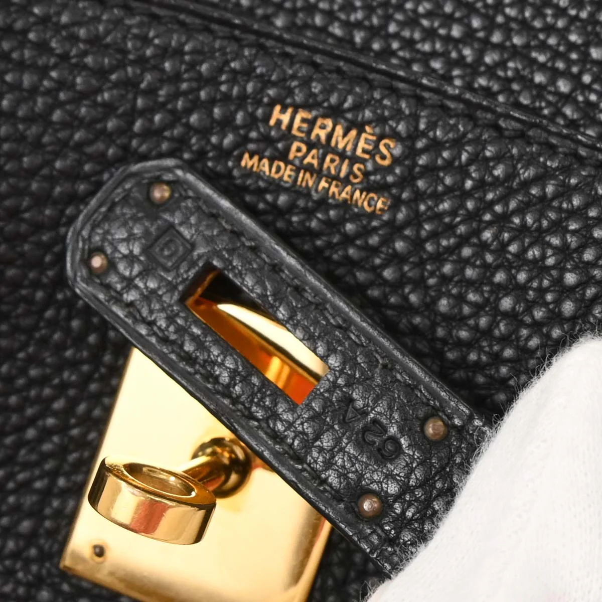 Hermes Black Togo Birkin 30 Handbag - Image 10