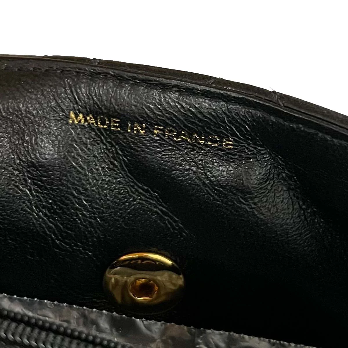Chanel 1996-1997 Black Lambskin Handbag - Image 10
