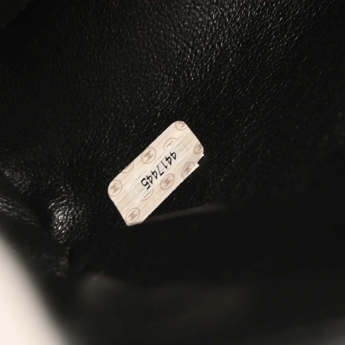 Chanel 1996-1997 Black Lambskin Handbag - Image 9