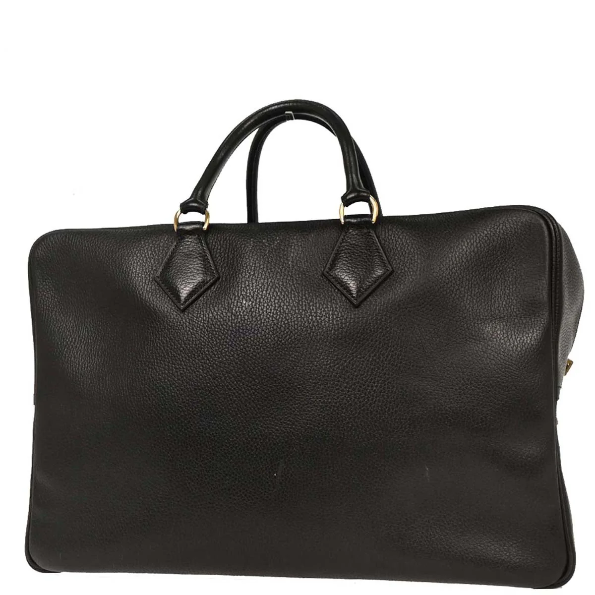 Hermes Black Ardennes Plume 45 Duffle Handbag - Image 2