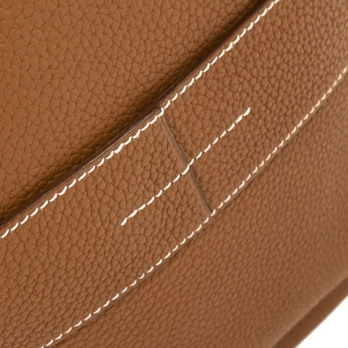 Hermes Gold Taurillon Clemence Goodnews GM Shoulder Bag - Image 7