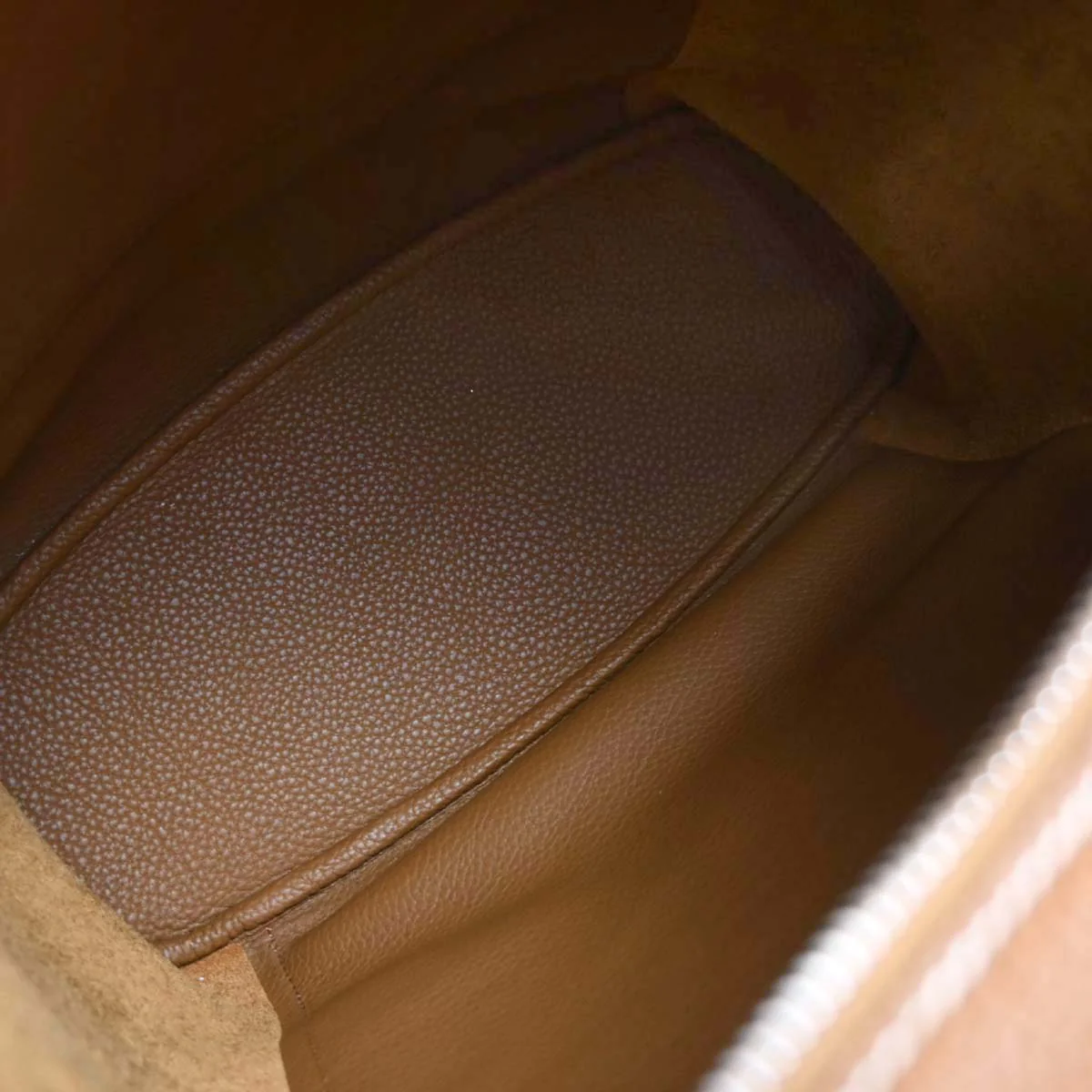 Hermes Gold Taurillon Clemence Goodnews GM Shoulder Bag - Image 8