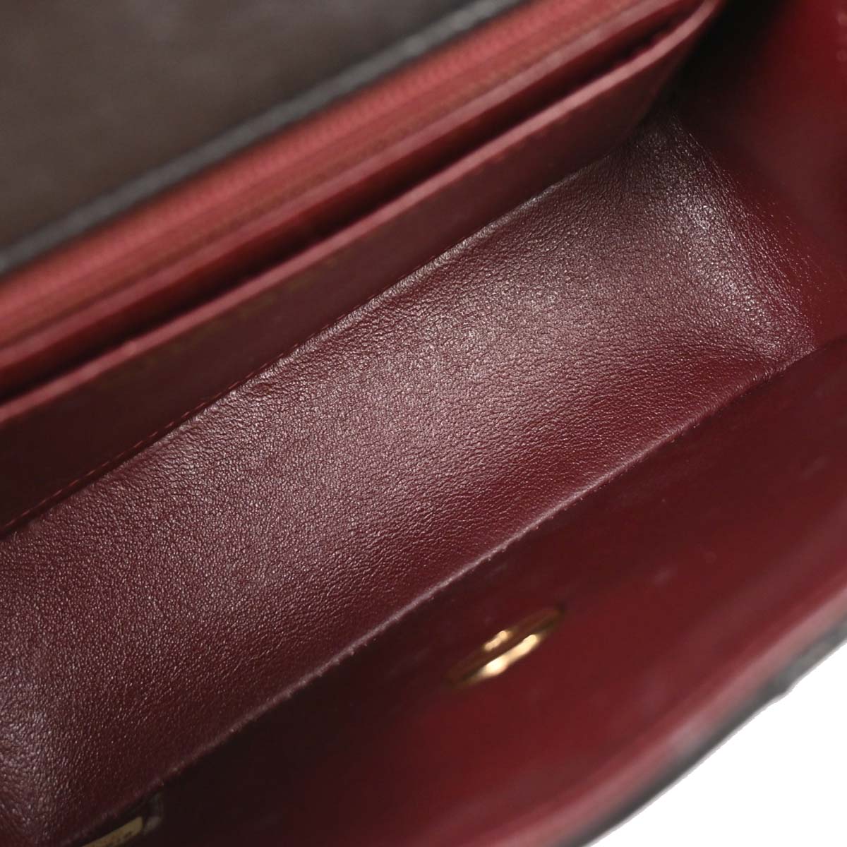 Chanel 2004-2005 Black Lambskin Mini Classic Square Flap Shoulder Bag 17 - Image 8