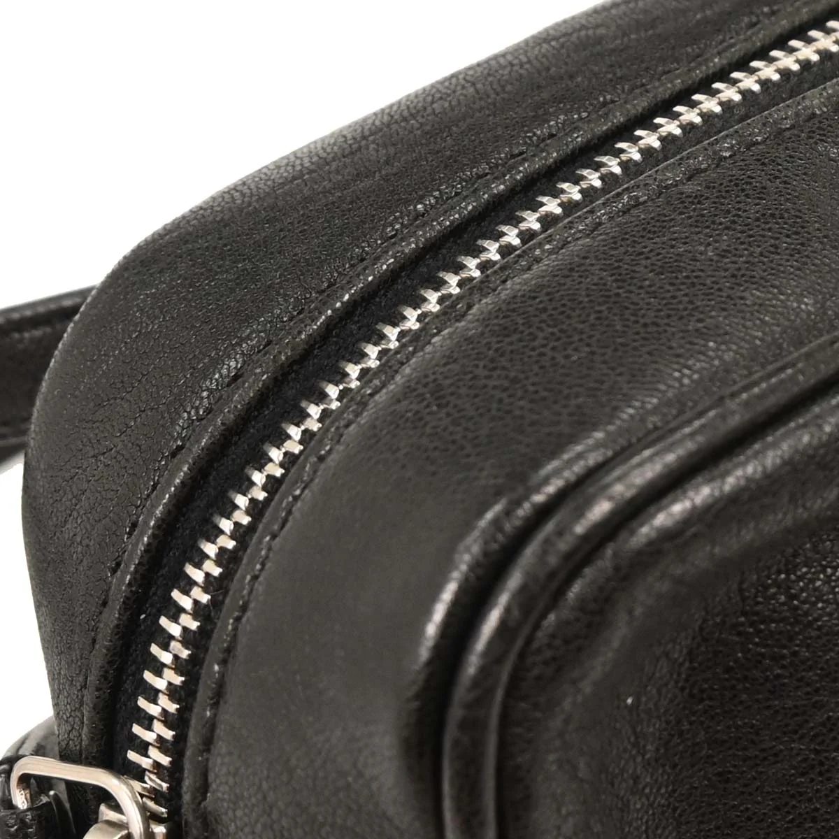 Saint Laurent Black Lou Belt Bag - Image 5