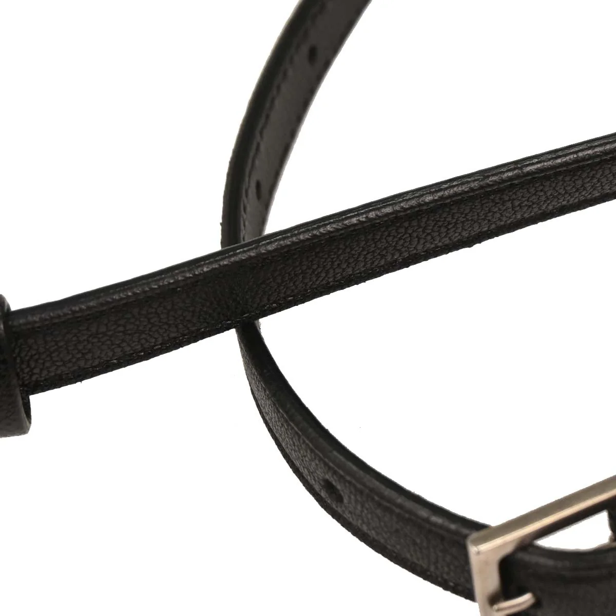 Saint Laurent Black Lou Belt Bag - Image 7