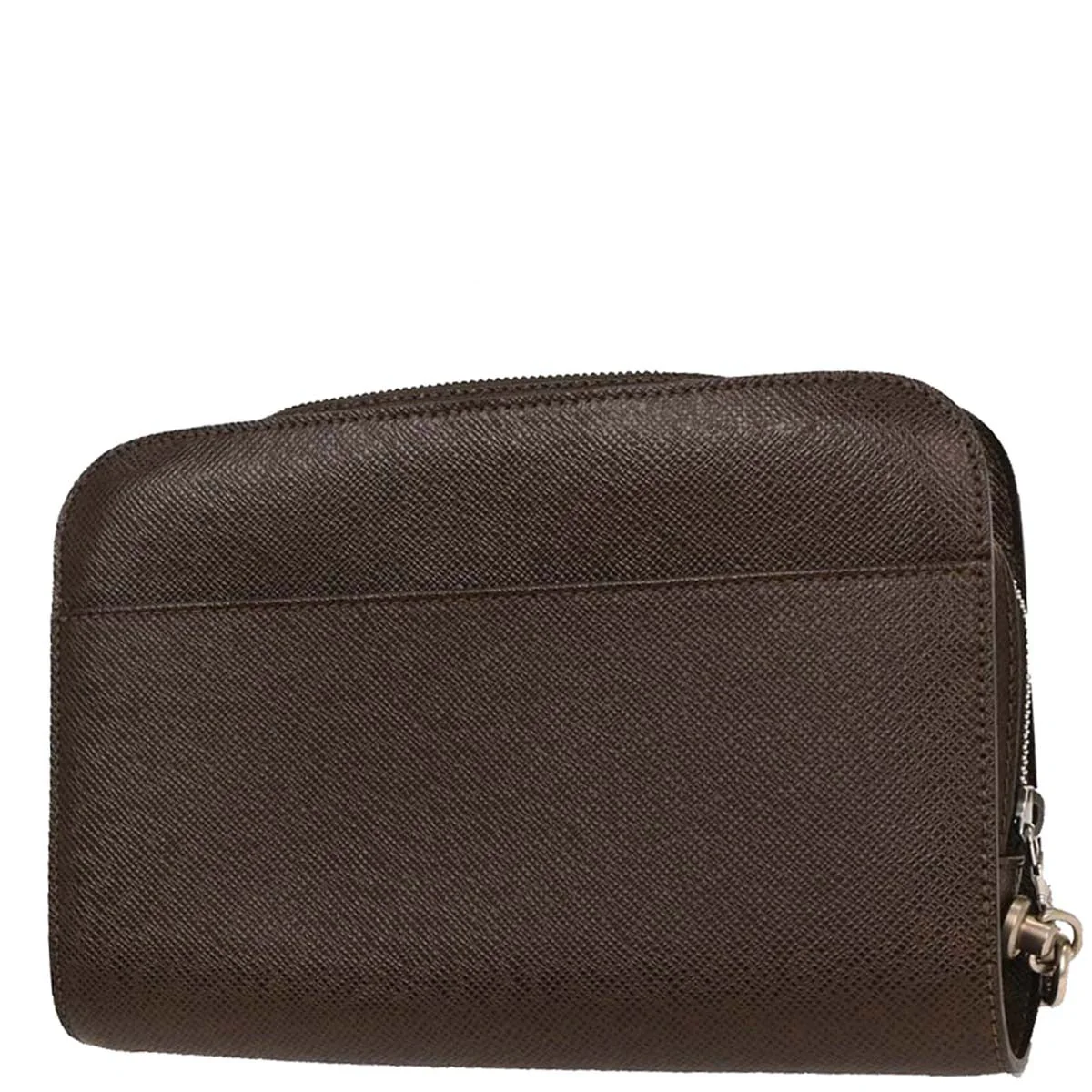Louis Vuitton 2004 Brown Taiga Baikal Clutch Handbag M30188 - Image 2