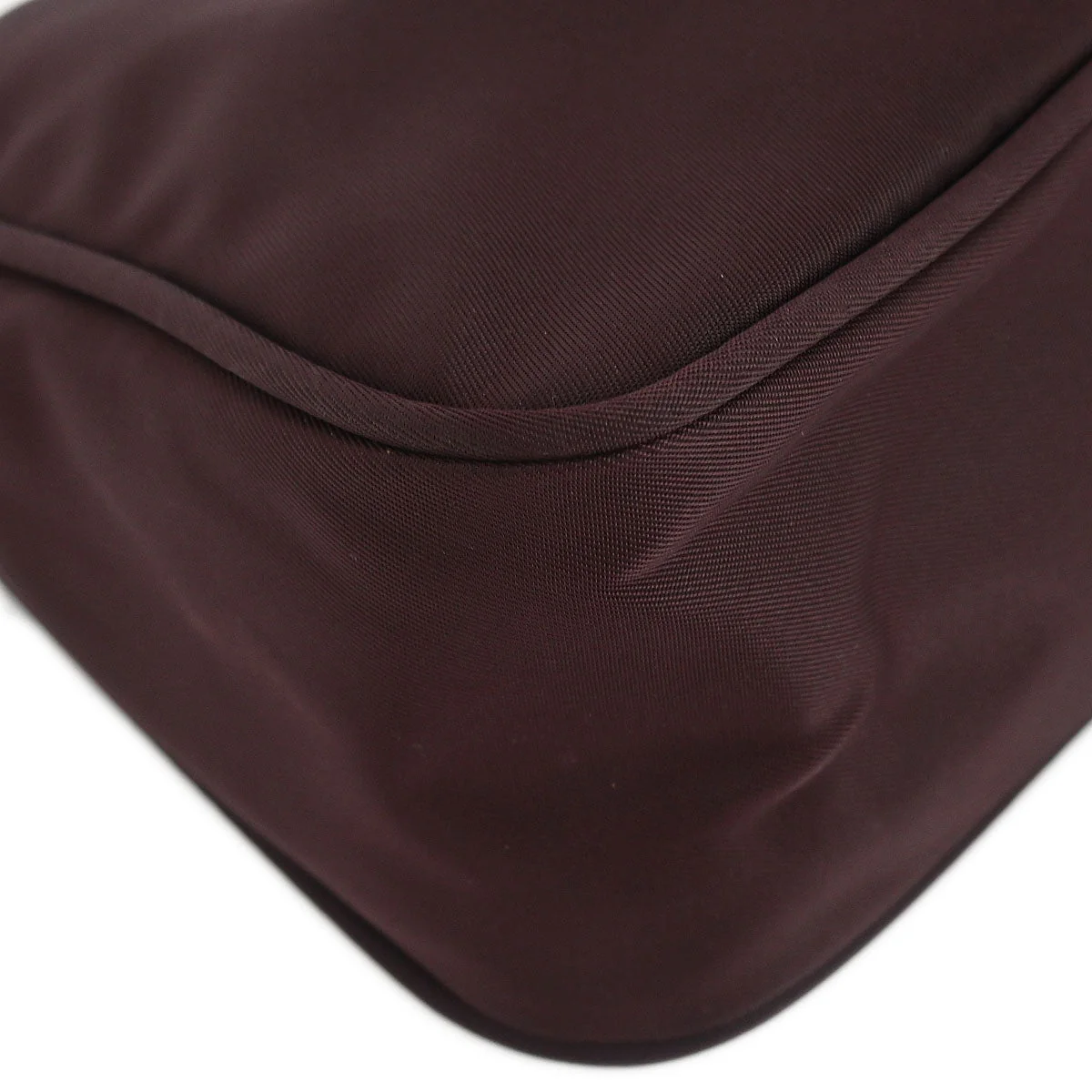 Prada Purple Nylon Handbag - Image 4