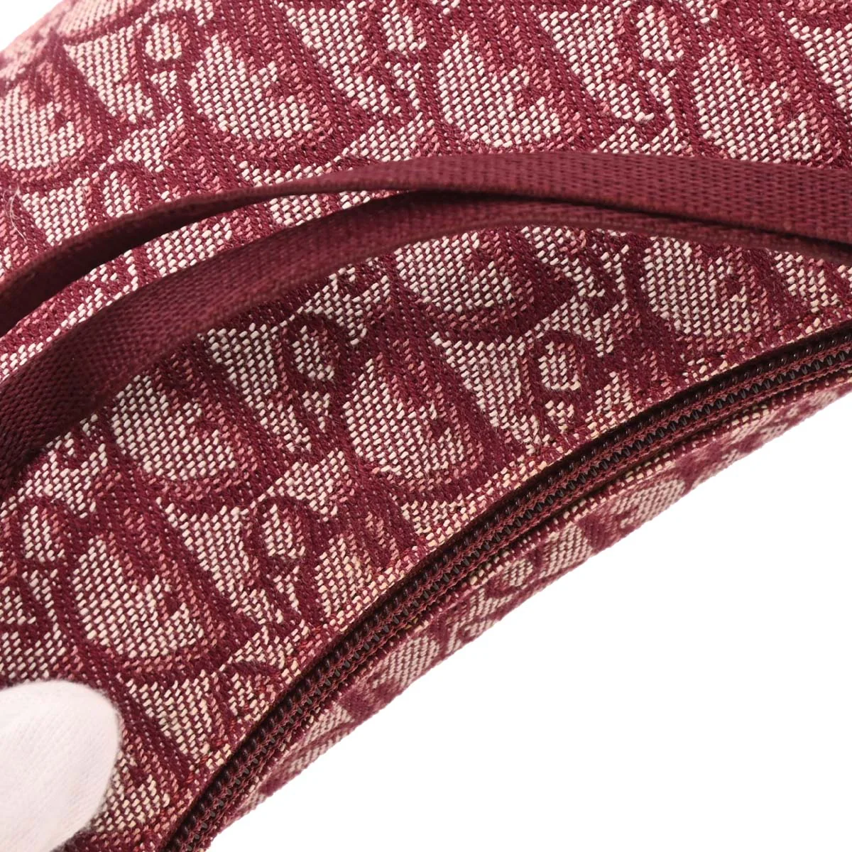 Christian Dior Bordeaux Trotter Handbag - Image 3