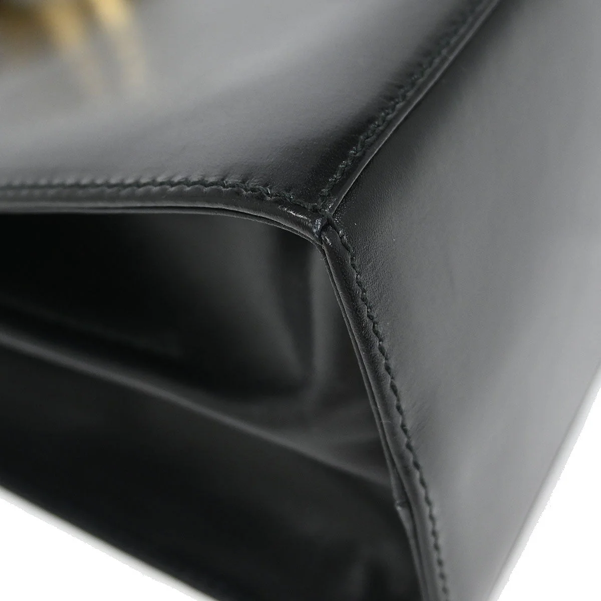 Salvatore Ferragamo Black Gancini 2way Shoulder Handbag - Image 3