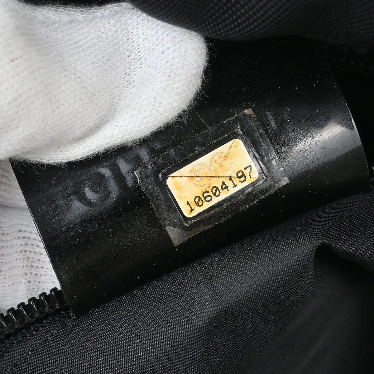 Chanel 2005-2006 Black Nylon Sport Line Gym Bag - Image 10