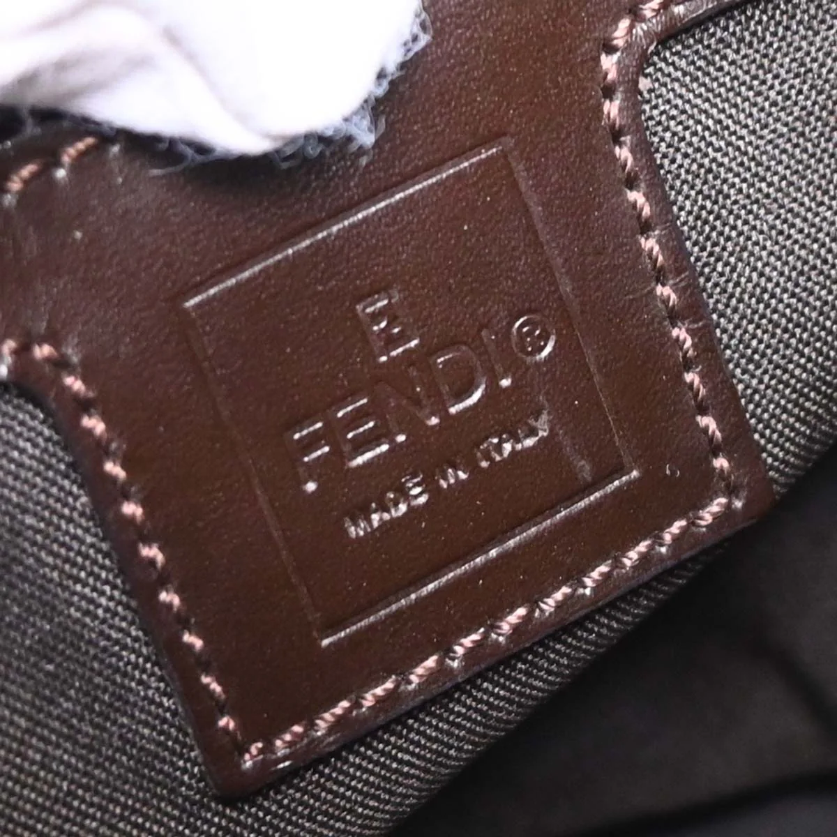 Fendi Brown Zucca Handbag - Image 8