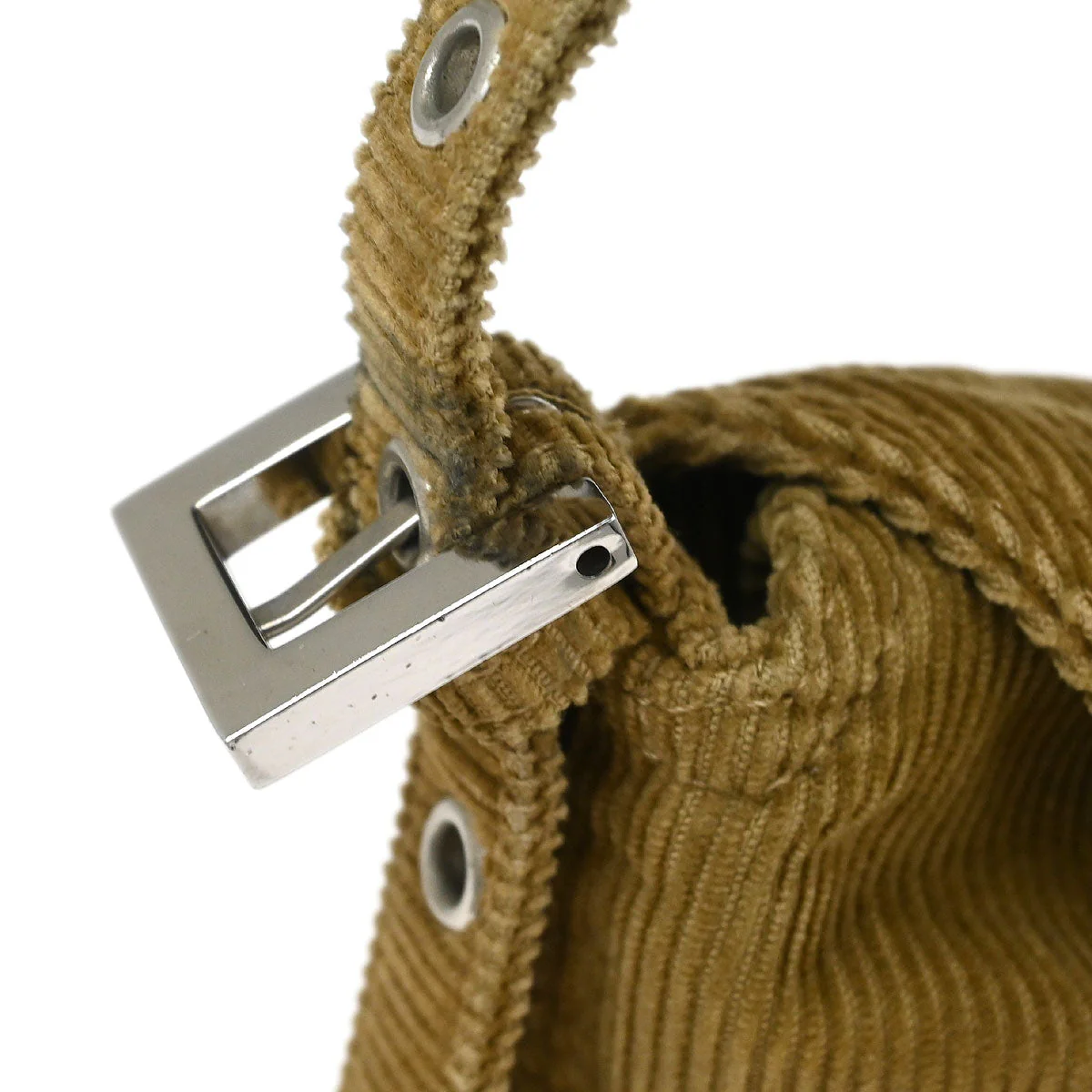Fendi Brown Cotton Handbag - Image 6