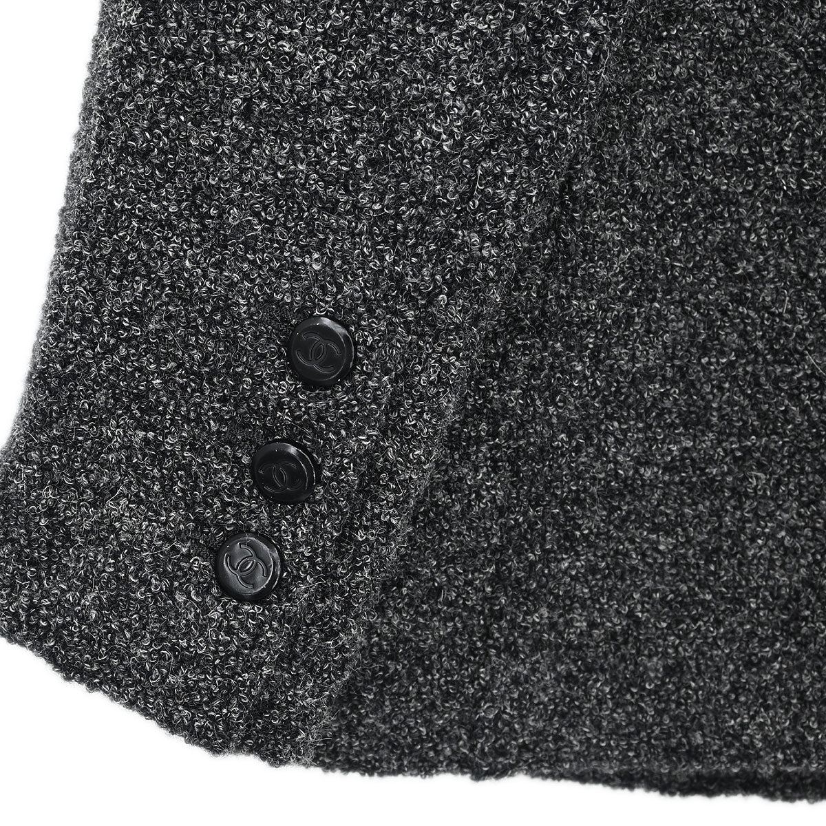 Chanel 1998 Jacket Dark Gray #40 - Image 3